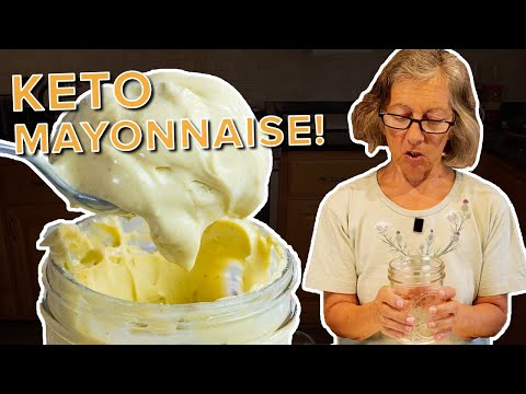How to Make the Best Keto Mayonnaise with Avocado Oil- very simple and tasty!