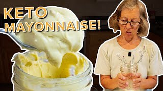 How to Make the Best Keto Mayonnaise with Avocado Oil- very simple and tasty!