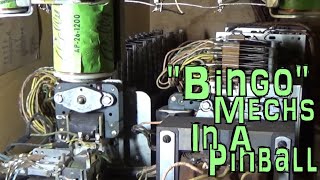 Watch Bally's Monte Carlo Reset Motor From INSIDE The Pinball Machine , Amazing Old School Tech