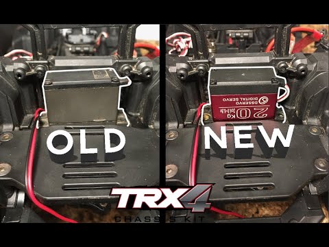How To Replace A Traxxas TRX-4 Steering Servo