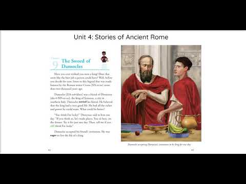 Unit 4 Chapter 9 The Sword of Damocles CKLA 3RD Grade