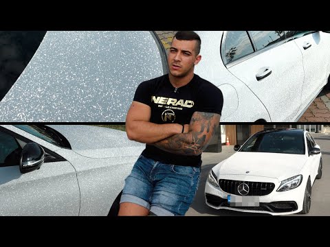 Dečko iz zlatne panamere nas je provozao mercedesom sa kristalima: Bela "mečka" sija kao disko kugla