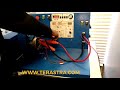 Alternator and Starter Test Bench with Variable Speed Drive Quick Demo
