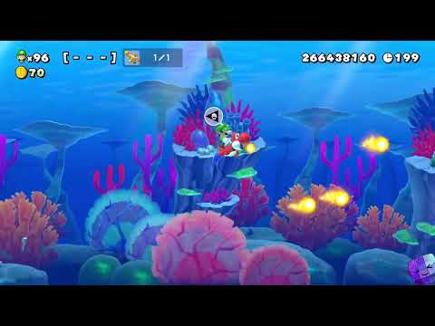 Super Mario Maker 2 🔧 Endless Challenge with Luigi 9497 - 9504