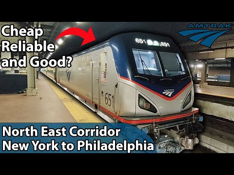 Cheap Reliable and Good? Amtrak Northeast Regional from NYC to Philadelphia