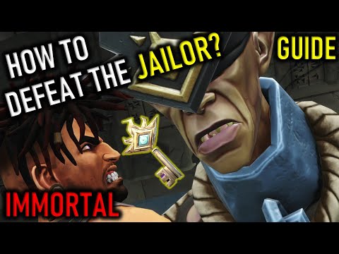 HOW TO DEFEAT THE JAILOR AND GET HIS KEY? | IMMORTAL DIFFICULTY GUIDE | PRINCE OF PERSIA LOST CROWN