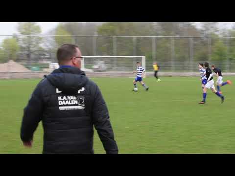 DSVP JO15-1 - OLIVEO JO15-1 oefenwedstrijd in Pijnacker