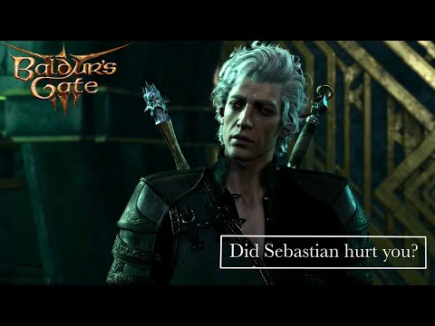 "Did Sebastian hurt you?" RARE Astarion dialog | Baldur's Gate 3