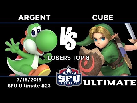 SFU Ultimate #23: LR5 - Argent (Yoshi) vs Cube (Young Link)