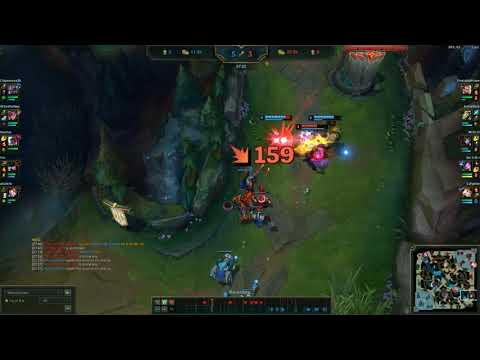 Qiyana roam that got scary (Vi enters)