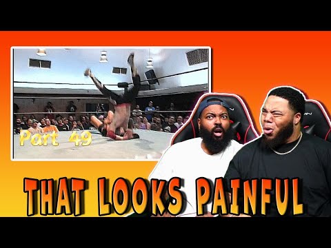 INTHECLUTCH REACTS TO OH MY GOD WRESTLING HIGHLIGHTS PART 49