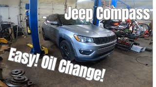 Jeep Compass Oil Change for Dummies
