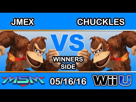 MSM 50 - 2GG | Jmex (Donkey Kong) Vs. Chuckles (Donkey Kong) Winners Side - Smash Wii U