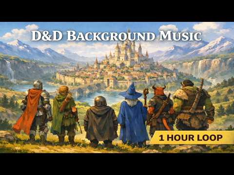 A New Adventure | D&D & TTRPG Music | 1 Hour Loop