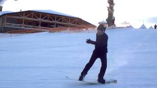 preview picture of video 'Прыжок на сноуборде (Логойск)'
