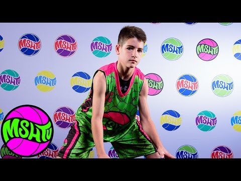 Nick Klaiber is a THROWBACK PLAYER at MSHTV Camp - Class of 2022 Basketball