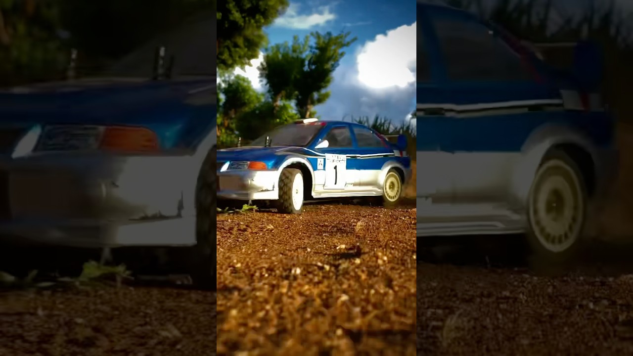 Tamiya Mitsubishi Lancer Evolution WRC 1/10 #tamiya #rccar #rccars #rallycar