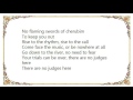 Kim Richey - No Judges Lyrics