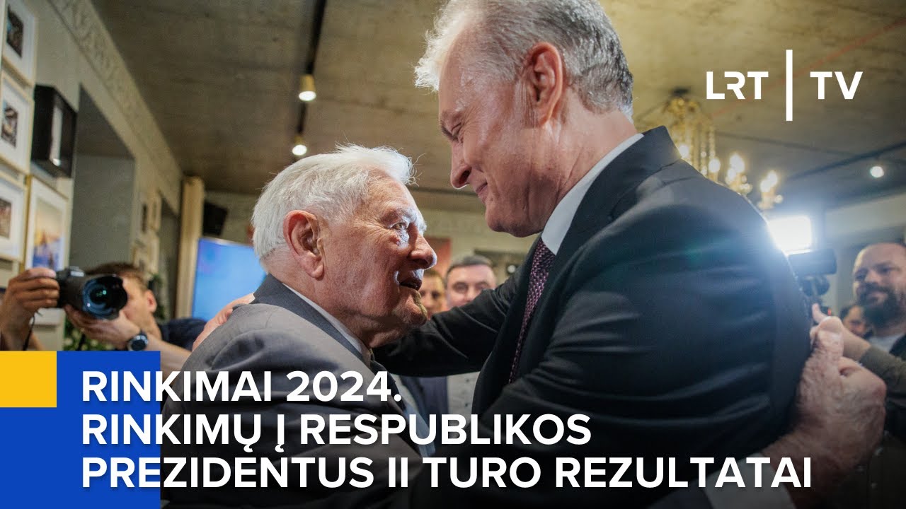 Rinkimai 2024. Rinkimų į Respublikos Prezidentus II turo rezultatai | 2024-05-27