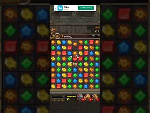 Jewels Temple-Quest 💎 Level 17 ⭐⭐⭐ - 2021 Match 3 Game no Booster 👑 Android Gameplay ✅