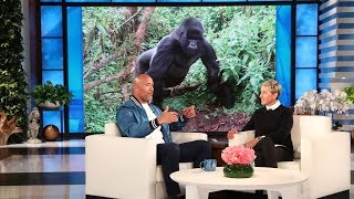 Dwayne Johnson Discusses His Gorilla Research for 'Rampage' video