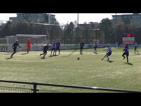 24 okt 2021 SV Ouderkerk 1 - PVC 1 com 4-2 Doelpunt Ouderkerk (2-1)