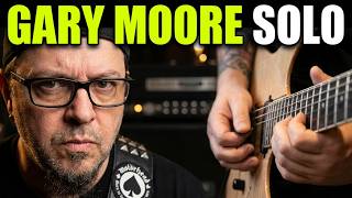 Gary Moore Empty Rooms Guitar Solo Lesson + Tutorial