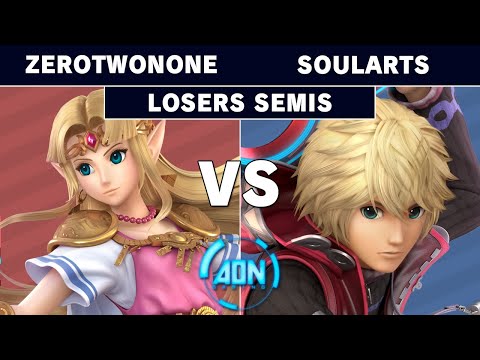 AON Ultimate 57 - ZeroTwoNone (Zelda) vs SoulArts (Shulk) Losers Semifinals - Smash Ultimate