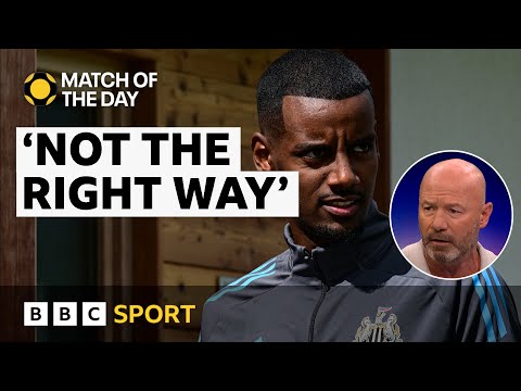 Shearer and Rooney on Isak's future | Match of the Day | BBC Sport
