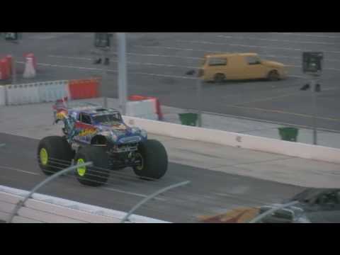 War Wizard at the Thompson Metal Monster Truck Madness at Bristol Motor Speedway 2009