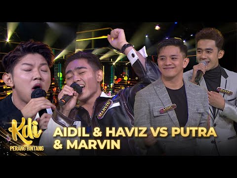 AIDIL & HAVIZ VS PUTRA & MARVIN - Ojo Dibandingke | KDI PERANG BINTANG