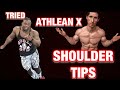 TRIED ATHLEAN X SHOULDER WORK OUTS AND TIPS | HOW TO OPTIMIZE DELTS| TIPS FOR BETTER TECHNIQUE