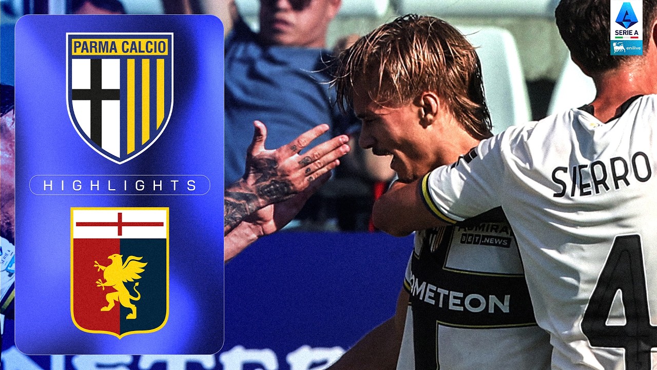 Almqvist Firma La Prima Vittoria Crociata | PARMA-GENOA | HIGHLIGHTS | SERIE A ENILIVE 2026/27