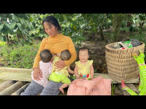 The Life of a Single Mother and Her Triplets After Being Kicked Out of Their Home.@lytieunu20