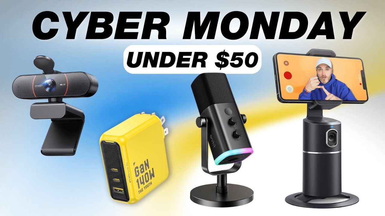 Best Cyber Monday Tech Deals Under $50 on Amazon