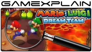 Mario & Luigi: Dream Team - Gameplay Analysis Part 2 (Secrets & Hidden Details)