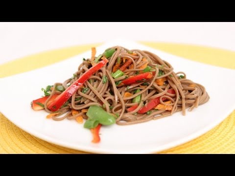 Soba Noodle Salad Recipe - Laura Vitale - Laura in the Kitchen Episode 621