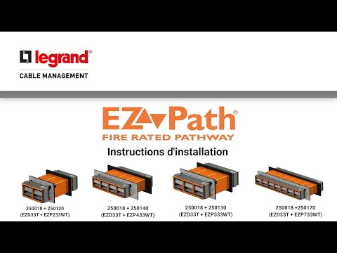 Instructions d'installation EZ Path EZP333WT