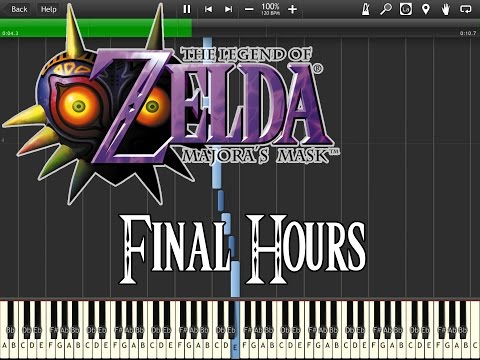 Zelda Majora's Mask - Last Five Minutes / Final Hours (Synthesia)