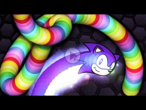 Slither io Sonic Wild Snake Monster Epic Slitherio Gameplay!