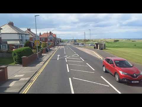 Arriva Northumbria Volvo B7TL Wright Eclipse Gemini 7490 LF02 PKU On the X7 to Blyth