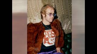 Elton John sings ''I Must Have Lost It On The Wind''
