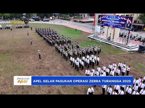 POLDA NTT LAKSANAKAN APEL GELAR PASUKAN OPERASI ZEBRA TURANGGA 2025