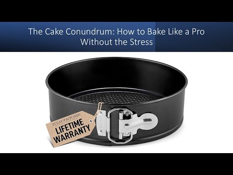 The Cake Conundrum: How to Bake Like a Pro Without the Stress