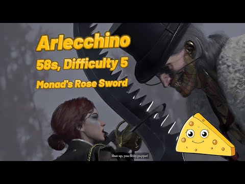 Lies of P Overture - Arlecchino, 58s CHEESE, Difficulty 5, NG+6