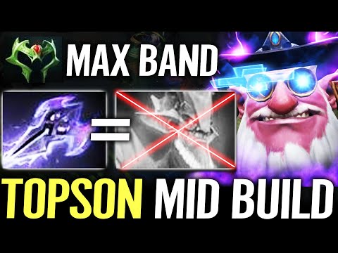 🔥 TOPSON Sniper MID Mage Slayer + Max Wraith Band — 35% Less Spell Dmg Leshrac Counter Dota 2 Pro