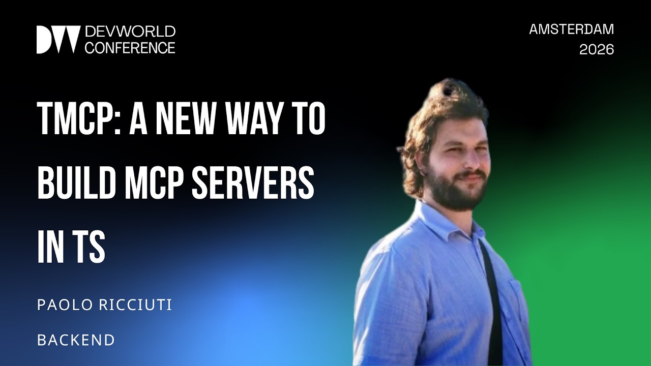 Paolo Ricciuti - TMCP: A New Way to Build MCP servers in TS