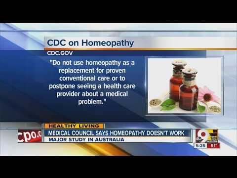 Homeopathy useless, study says