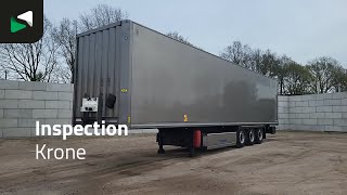 Krone SD Roldeur Liftas Palletbox Rolltor closed box semi-trailer for sale - Image 4 | Autoline PH Krone SD Roldeur Liftas Palletbox Rolltor closed box semi-trailer | Image 4 - Autoline