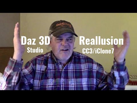 Reallusion (CC3 and iClone7) vs Daz 3D Studio